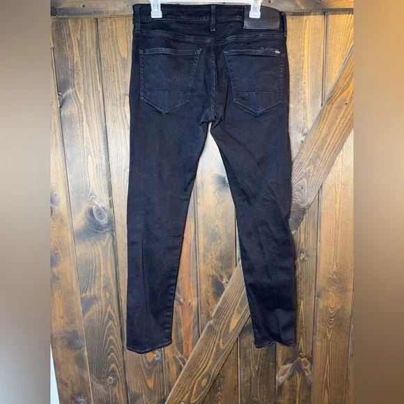 G Star Raw 3301 Slim Denim Jeans Black Stretch - Picture 3 of 7